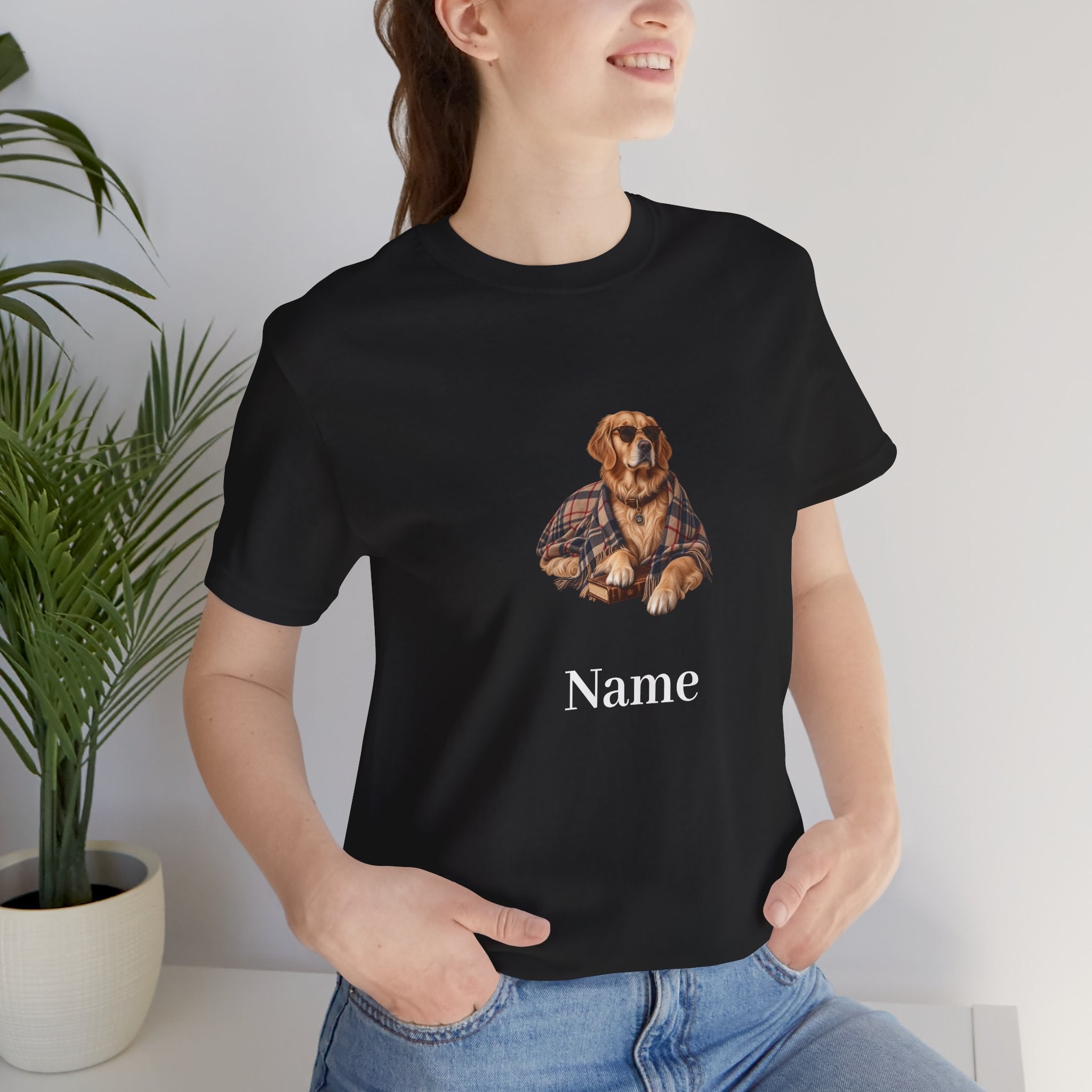 Dein Hund. Dein Name. – Personalisiertes Unisex T-Shirt