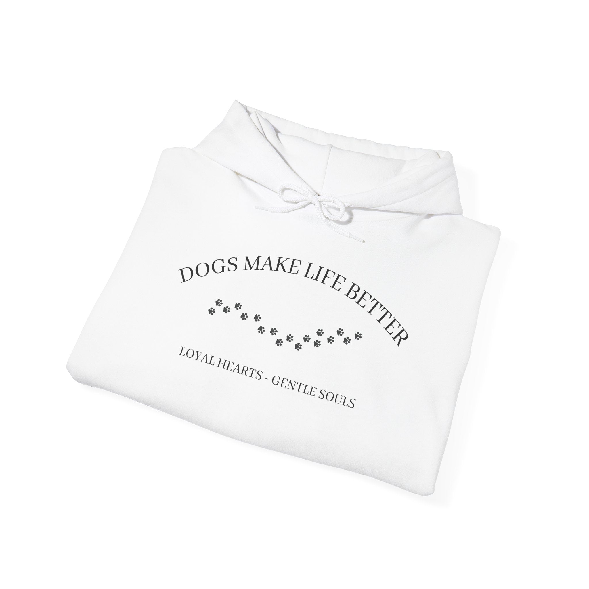 Dogs Make Life Better – Cozy Unisex Hoodie