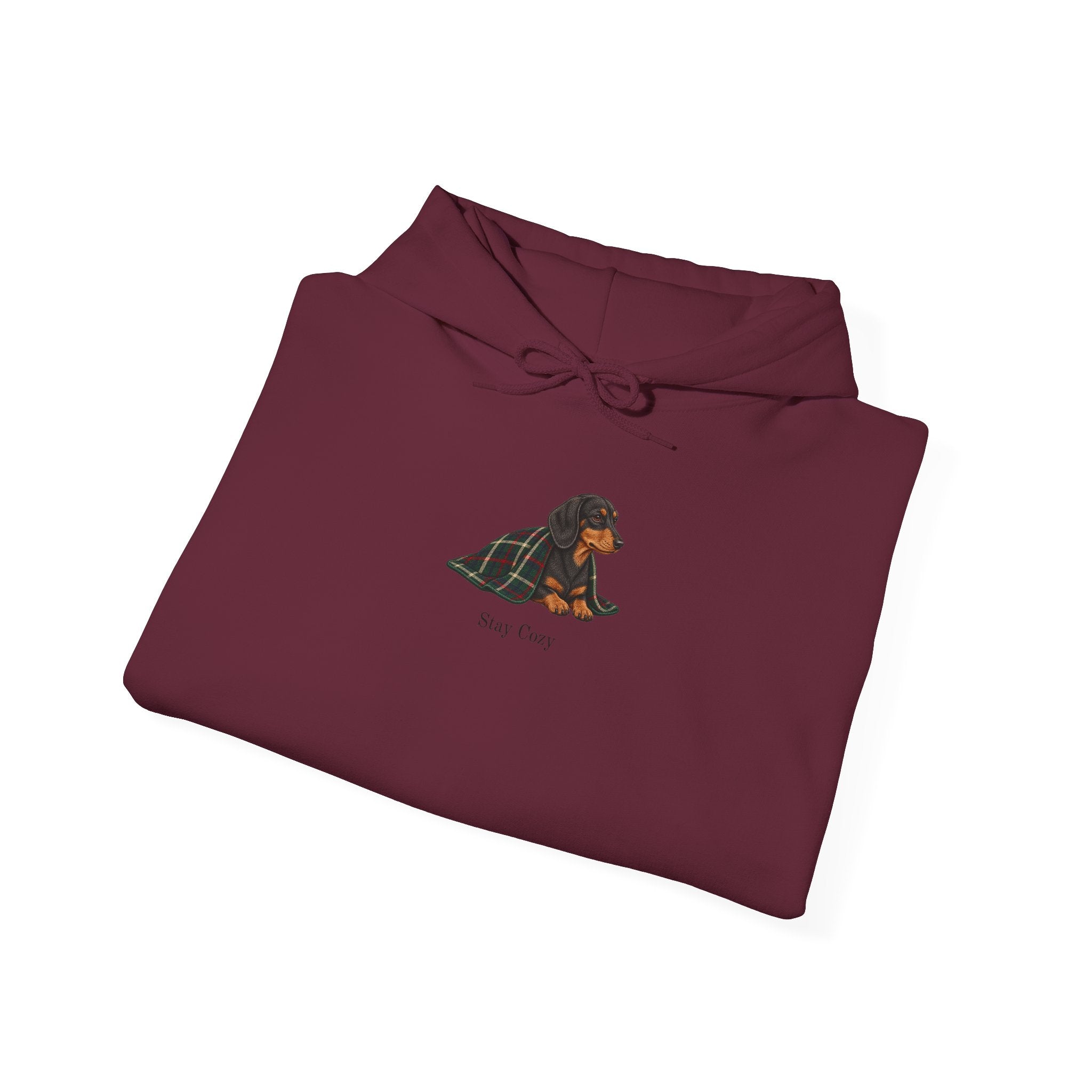 Stay Cozy Dackel Hoodie - Unisex Pullover mit Dackel Motiv