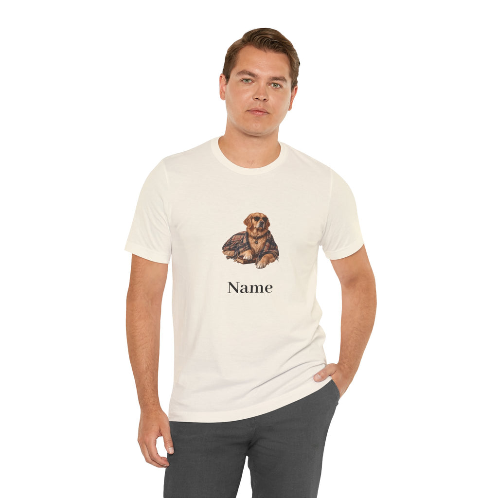 Dein Hund. Dein Name. – Personalisiertes Unisex T-Shirt