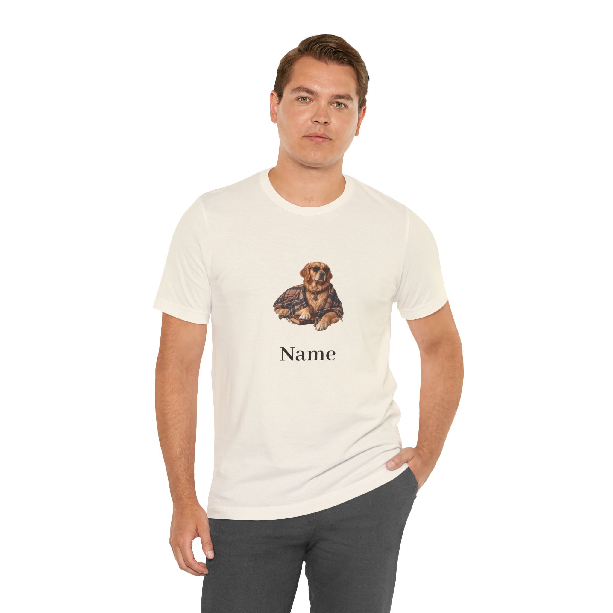 Dein Hund. Dein Name. – Personalisiertes Unisex T-Shirt