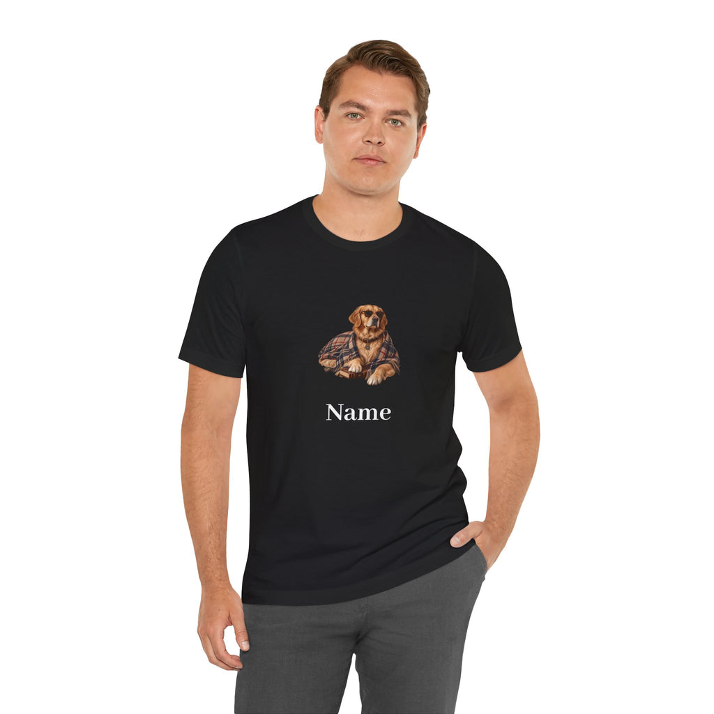 Dein Hund. Dein Name. – Personalisiertes Unisex T-Shirt