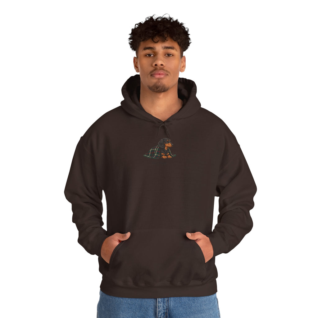 Stay Cozy Dackel Hoodie - Unisex Pullover mit Dackel Motiv