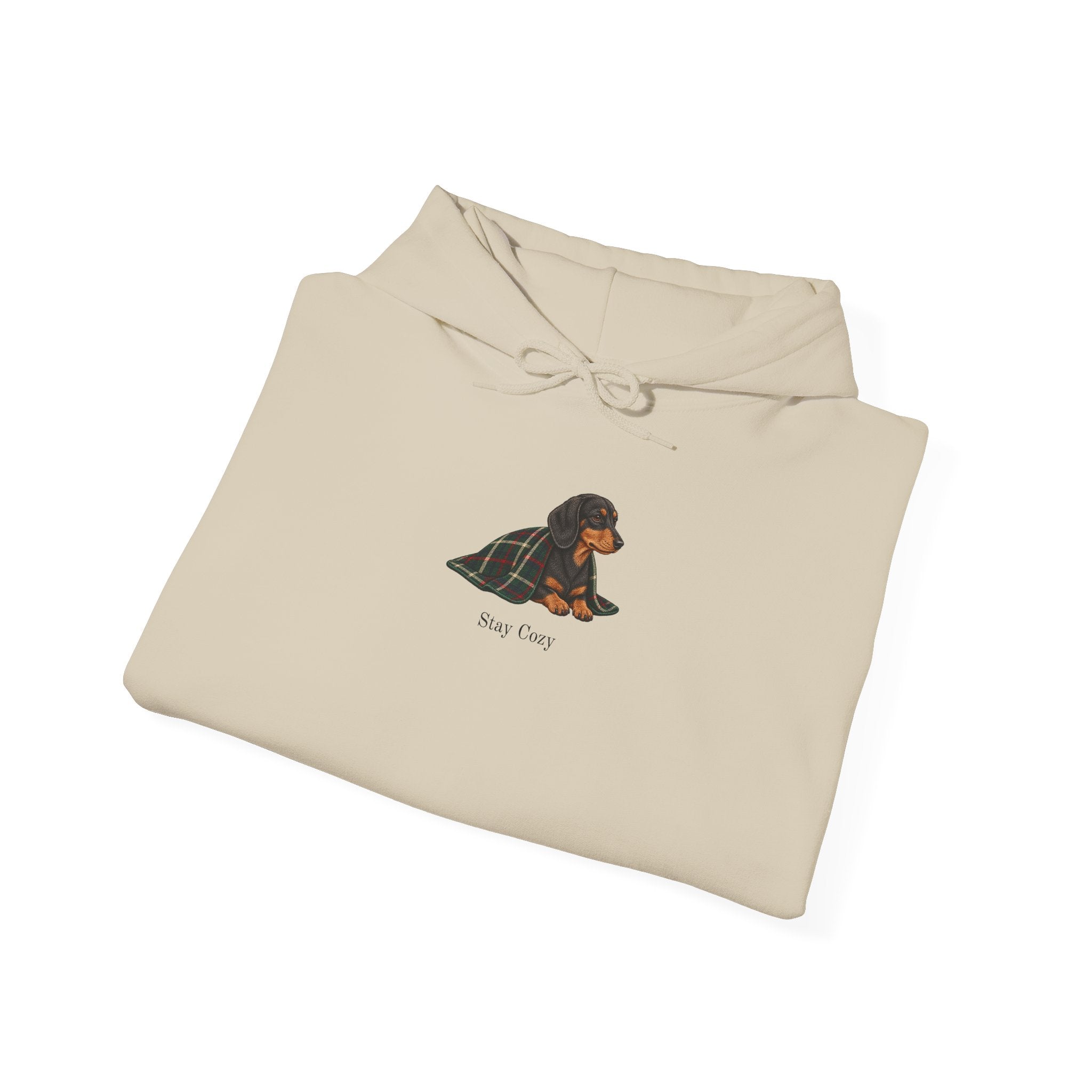 Stay Cozy Dackel Hoodie - Unisex Pullover mit Dackel Motiv