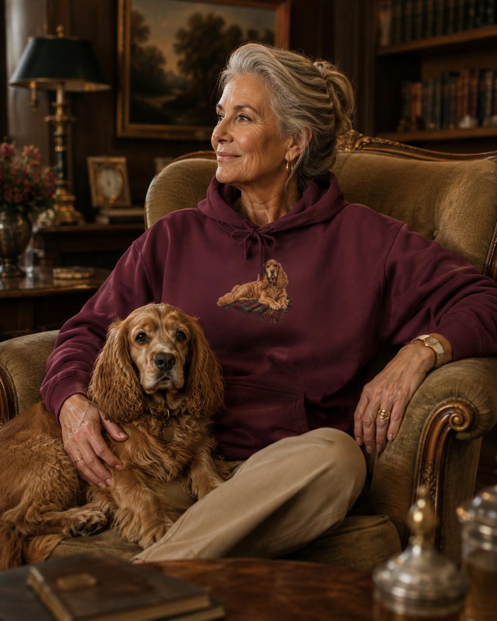 The Country Companion – Cocker Spaniel Hoodie