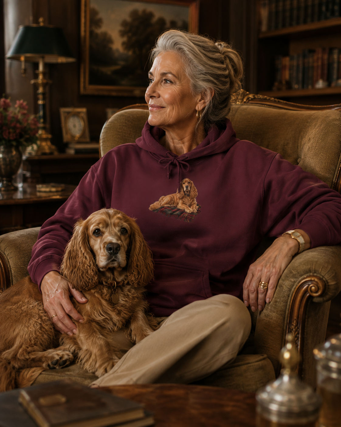 The Country Companion – Cocker Spaniel Hoodie