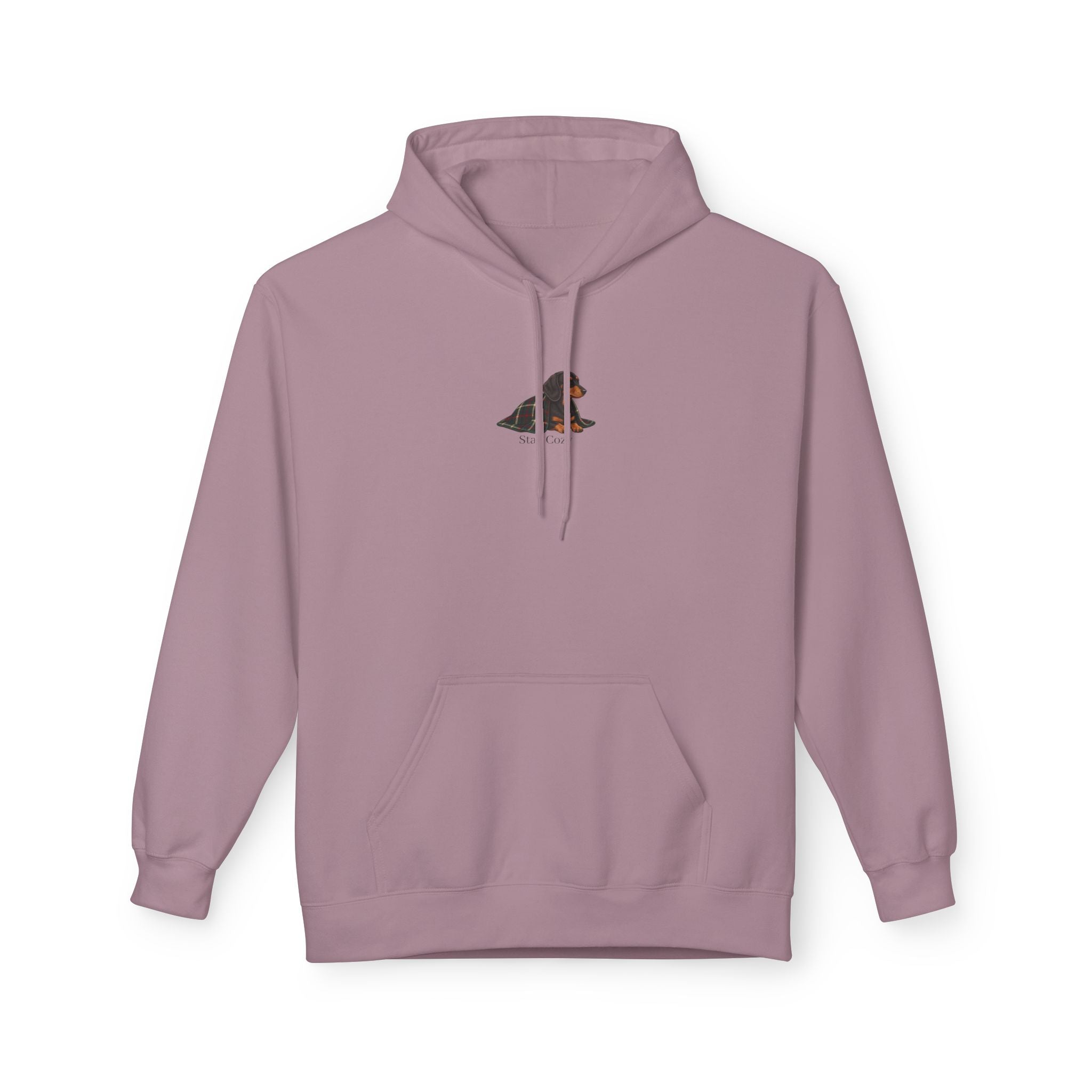 Cozy Dachshund Hoodie, Cute Wiener Dog Sweatshirt, Dachshund Mom Gift, Cozy Dog Lover Hoodie, Vintage Preppy Doxie Pullover