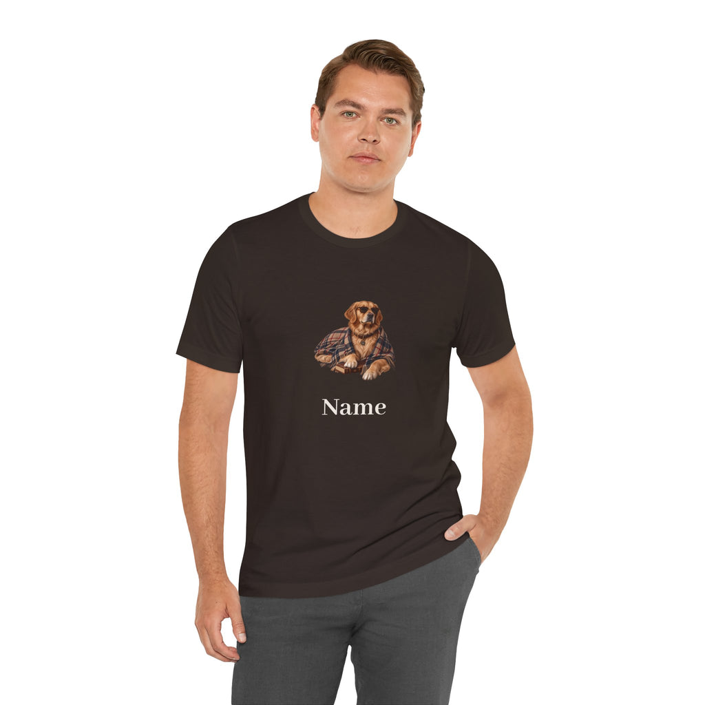 Dein Hund. Dein Name. – Personalisiertes Unisex T-Shirt