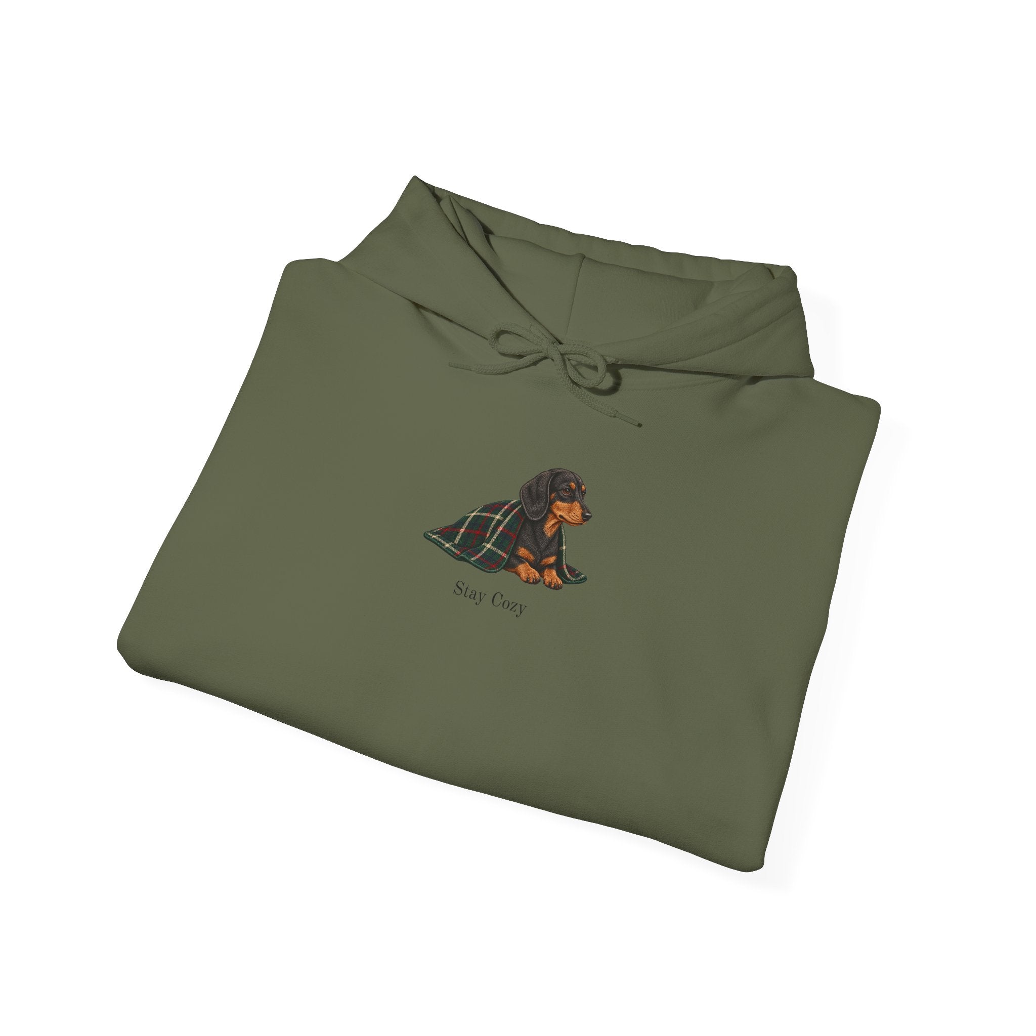 Stay Cozy Dackel Hoodie - Unisex Pullover mit Dackel Motiv