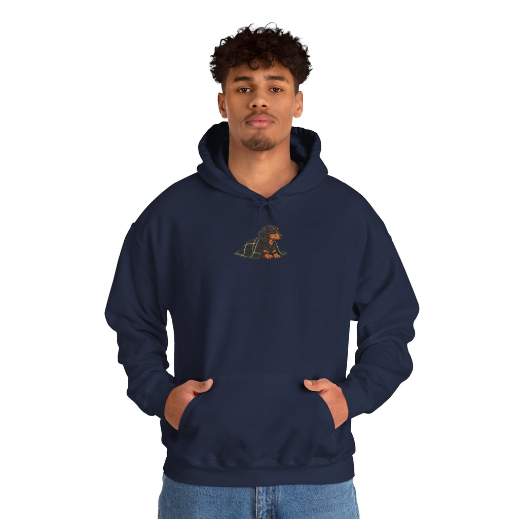 Stay Cozy Dackel Hoodie - Unisex Pullover mit Dackel Motiv
